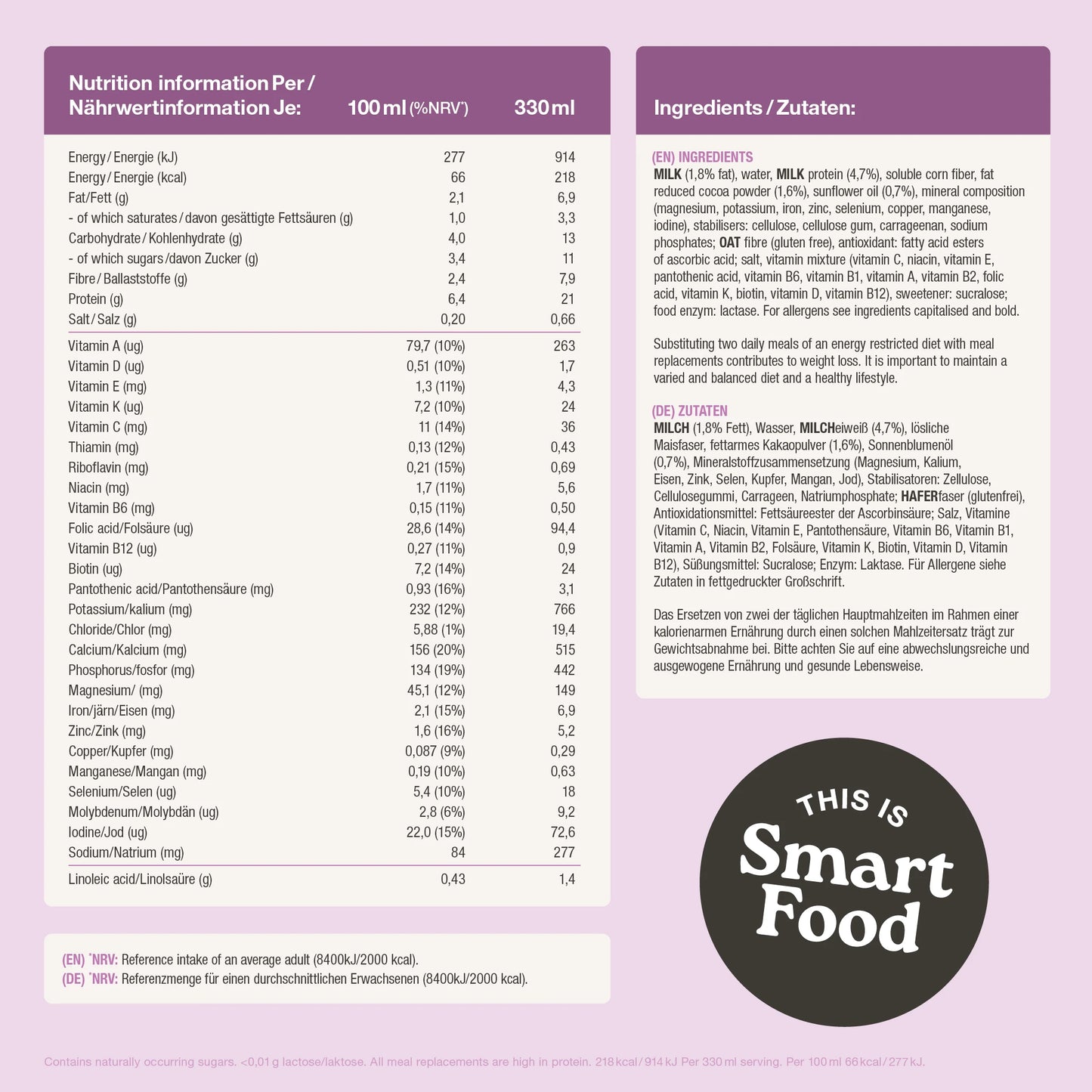 Šokolaad (laktoosivaba) 12-toidukorda