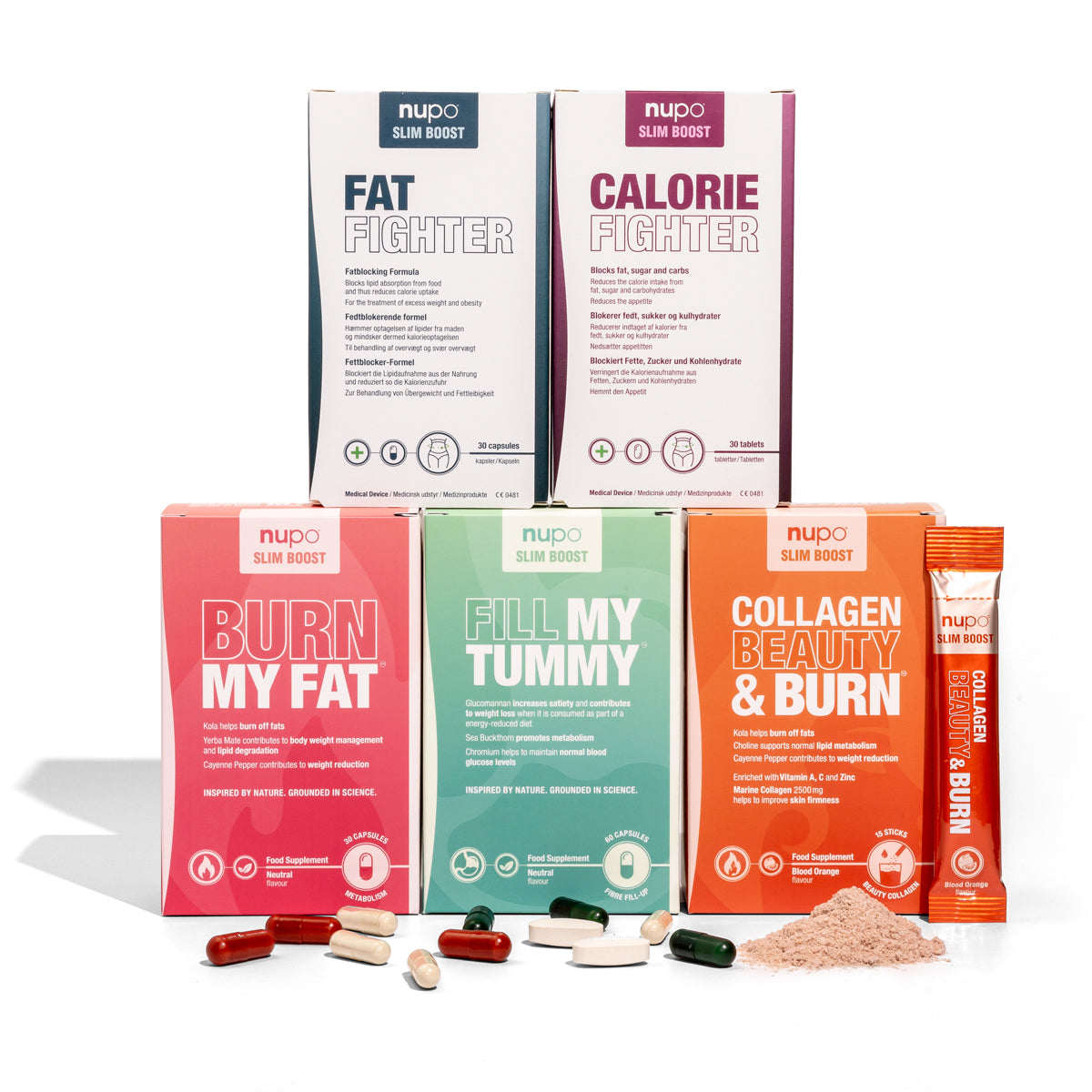 4x Slim Boost segakomplekt