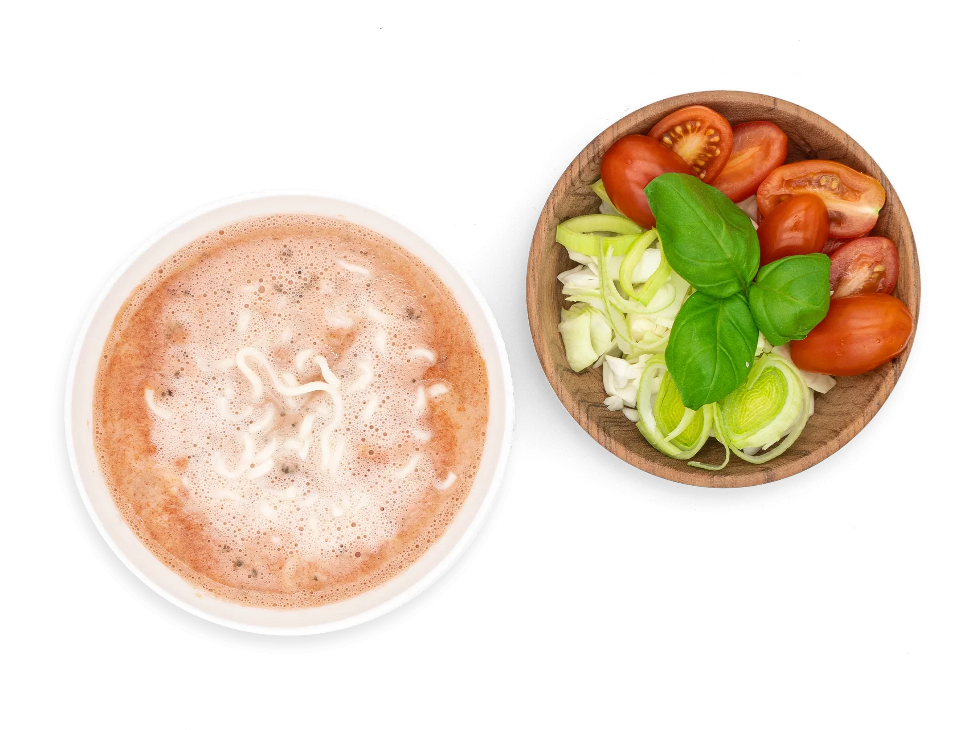 Diet Tomato Soup - with noodles and vegetables