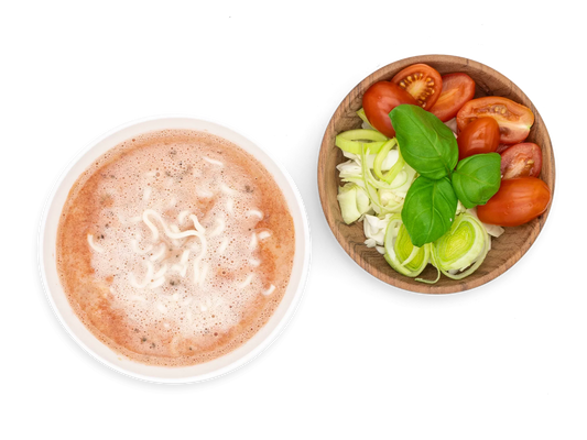 Diet Tomato Soup - with noodles and vegetables