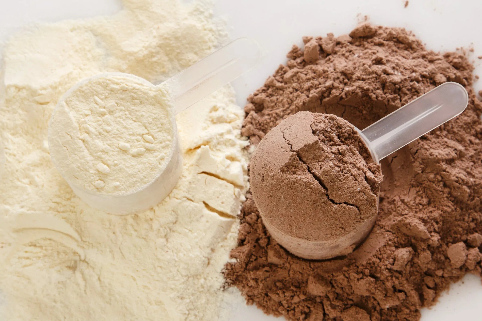 Protein powder different flavours