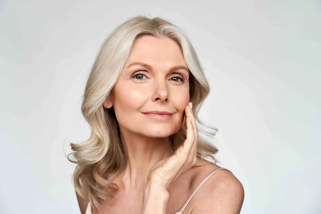 woman with firm skin type