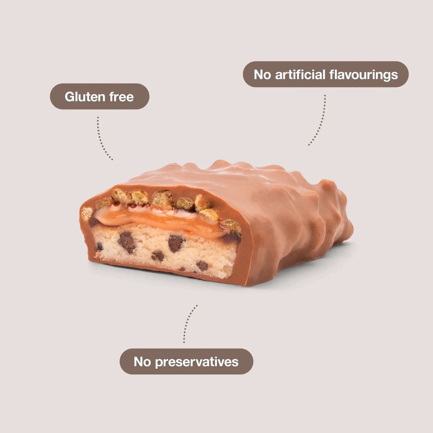 Krõmpsuv küpsise-karamell - 1tk