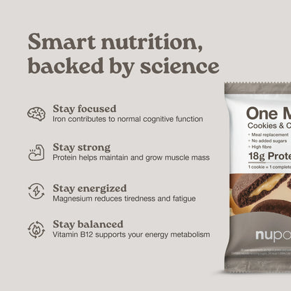 Cookies & Cream küpsis - 1 toidukord