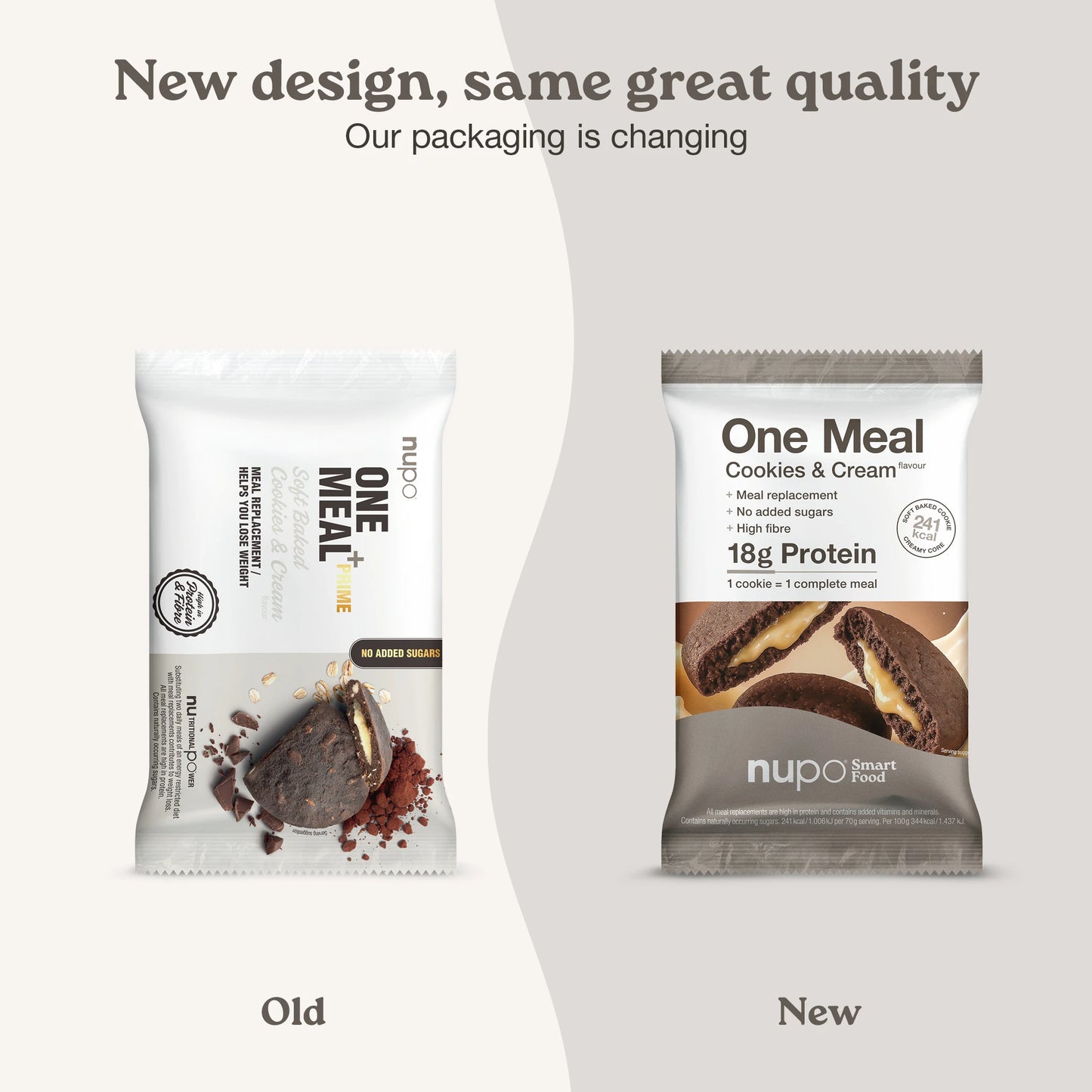 Cookies & Cream küpsis - 1 toidukord