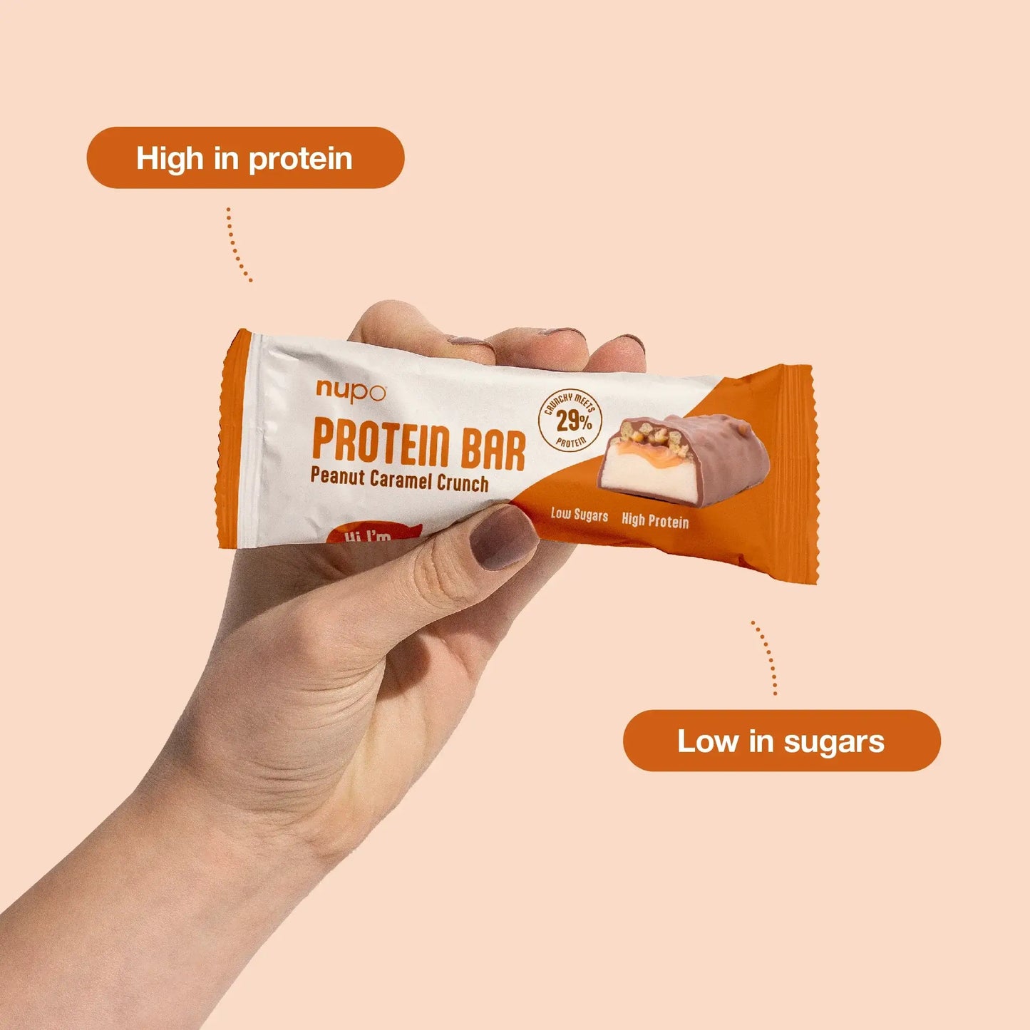 Krõmpsuv maapähkli-karamell – 1tk